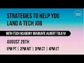 Tech-Talk with Albert Tulo IV: Strategies to Help You Land a Tech Job