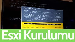 Vmware Vsphere ESXI Kurulumu