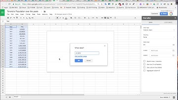 How to Create a Line Graph Chart in Google Sheets (Grade 11 College)