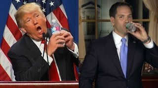 Trump mocks Rubio's SOTU water incident