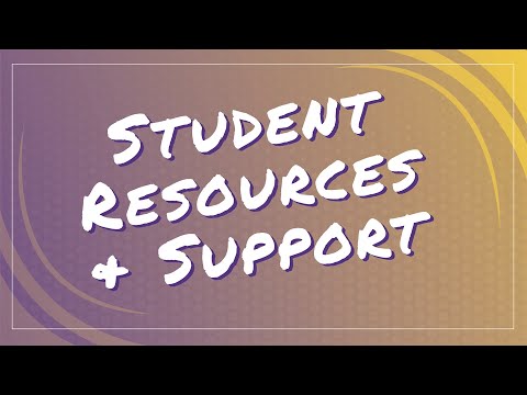 Student Resources + Support