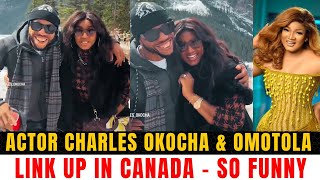 Nollywood Actor Charles Okocha and Omotola Jalade in Canada 🇨🇦! Very Funny Video 🤣