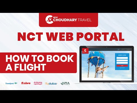 NCT Web Portal - How to Book a Flight