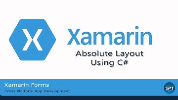 Absolute Layout Using C#-Xamarin Forms in Hindi