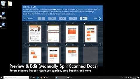 How to create a searchable PDF file on Plustek eConnector Utility Application?