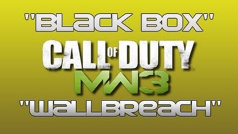 MW3 Glitches: Wallbreach On Black Box Online!