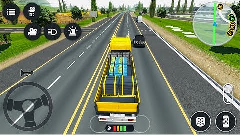 Brick/Block Pallets Transport - Drive Simulator 2020 - Android Gameplay