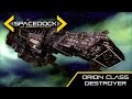 Freespace: Orion Class Destroyer - Spacedock