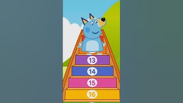 Fun Counting 1 to 20 #shorts #kids #preschool #learning #kidssong #kindergarten #counting