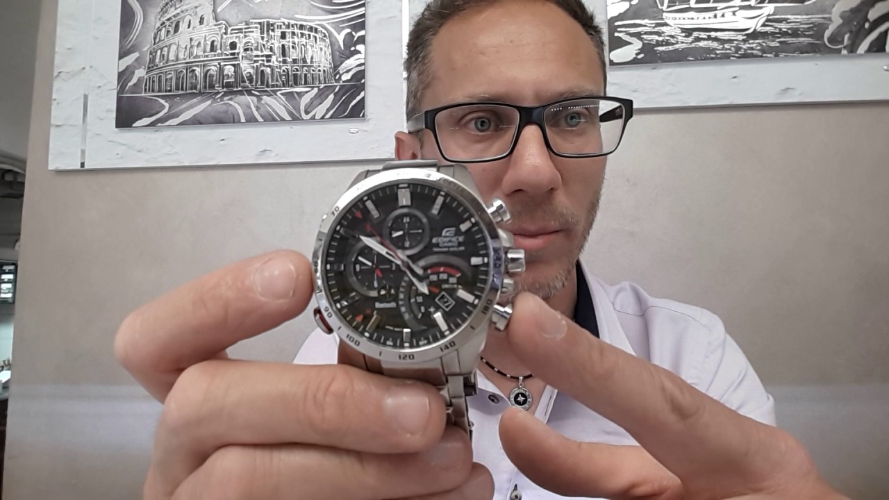 Nuovo Casio Edifice Bluetooth - YouTube