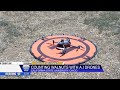 Chico State demonstrates AI-enabled drone to help walnut growers