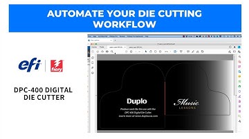 Integrate the DPC-400 Digital Die Cutter with Fiery JobFlow | Duplo USA