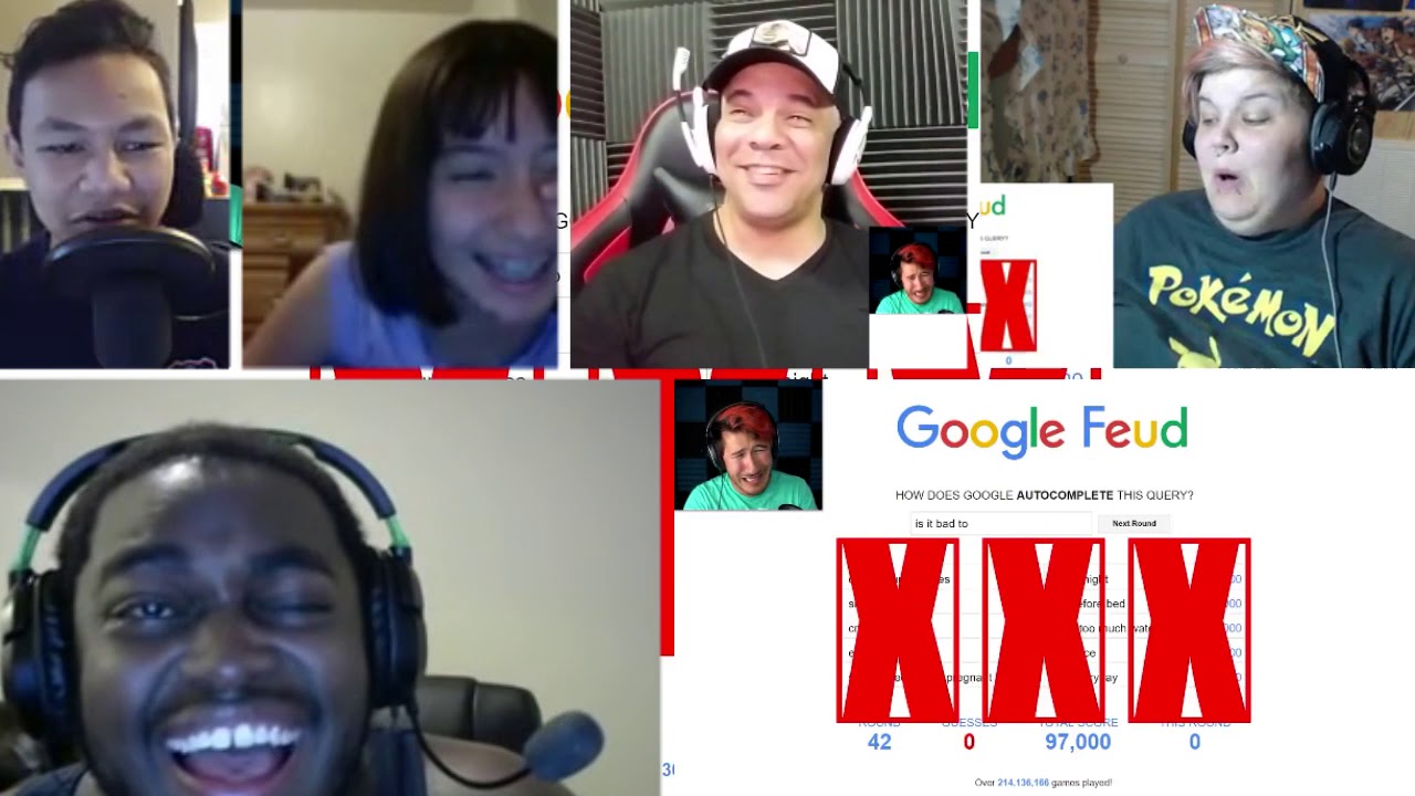 CAN'T STOP LAUGHING!!, Google Feud, Markiplier