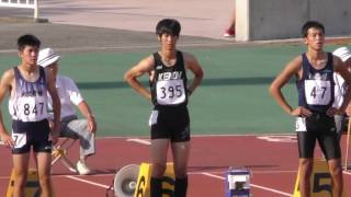 20160910群馬高校対抗陸上男子2部100m決勝