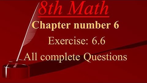 8th class Math | Exercise 6.6 | Factorization, simultaneous equation