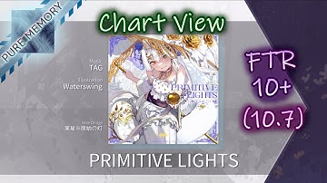 【Arcaea】 Chart View | PRIMITIVE LIGHTS (Future 10+) PURE MEMORY