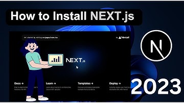 How to Install Next Js in Windows 11 | Install Next.js on Windows 10/11Create First Next.js Project