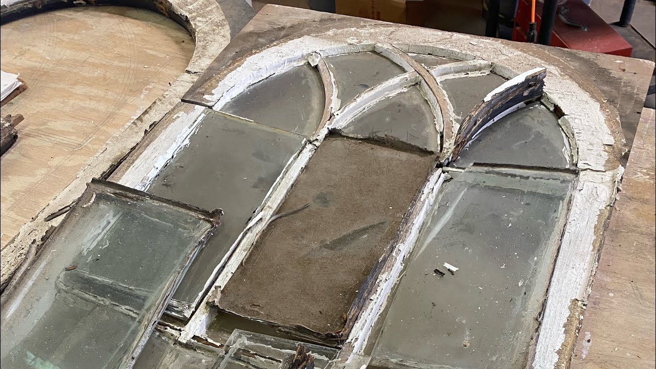 Rebuilding Gothic Sash:  They Are Obliterated.