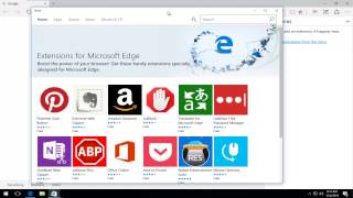 how to install microsoft edge browser extensions