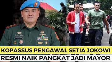 PENGABDIAN TANPA BATAS, WINDRA SANUR PENGAWAL SETIA JOKOWI RESMI NAIK PANGKAT MAYOR