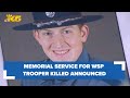 Memorial service for washington state patrol trooper killed on the job to be held march 12