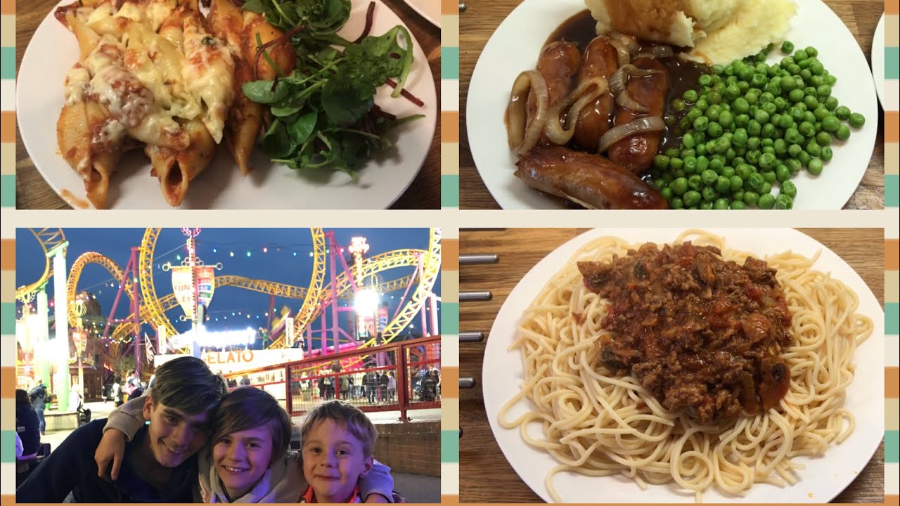 Week of Family Meals 27/8-2/9 - YouTube