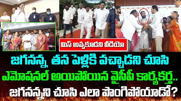 ys jagan attend ycp activist Marriage | YSJagan Latest News | YSJagan Latest Video | YSRCP