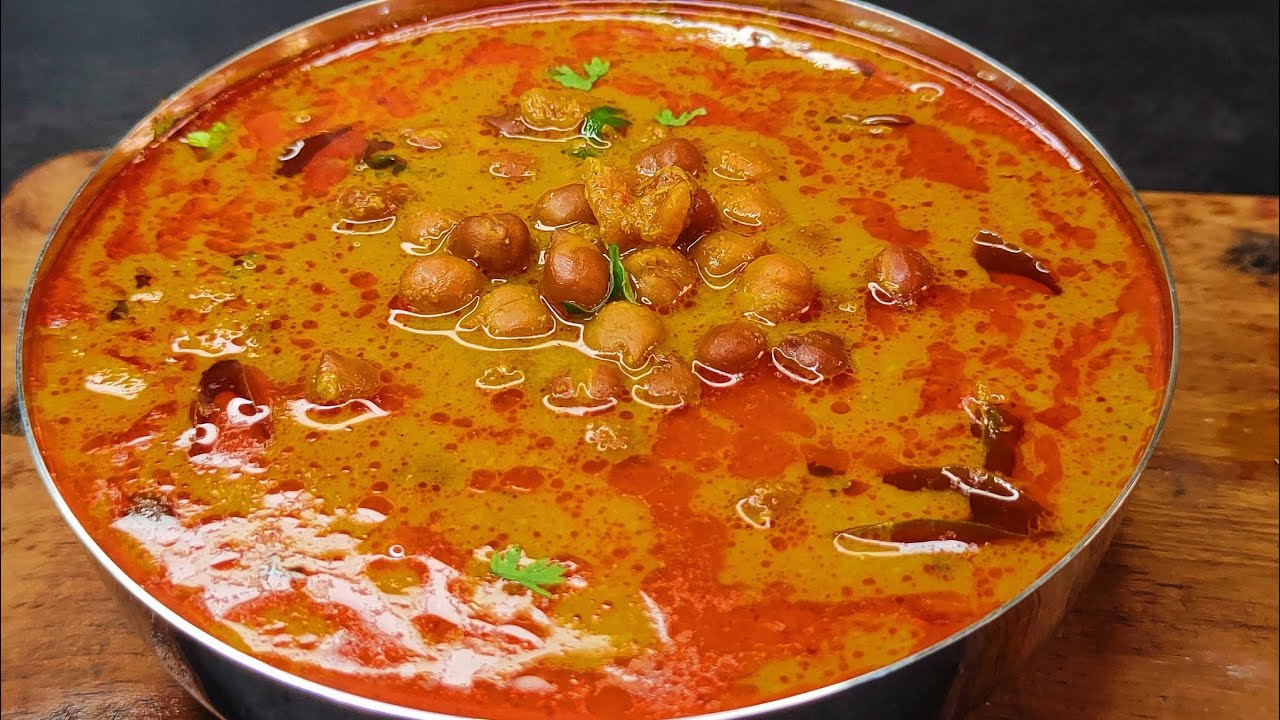 கறி குழம்பு சுவையில் கொண்டைக்கடலை குழம்பு இந்த மாதிரி செஞ்சு பாருங்க|Sundal kuzhambu recipe in tamil