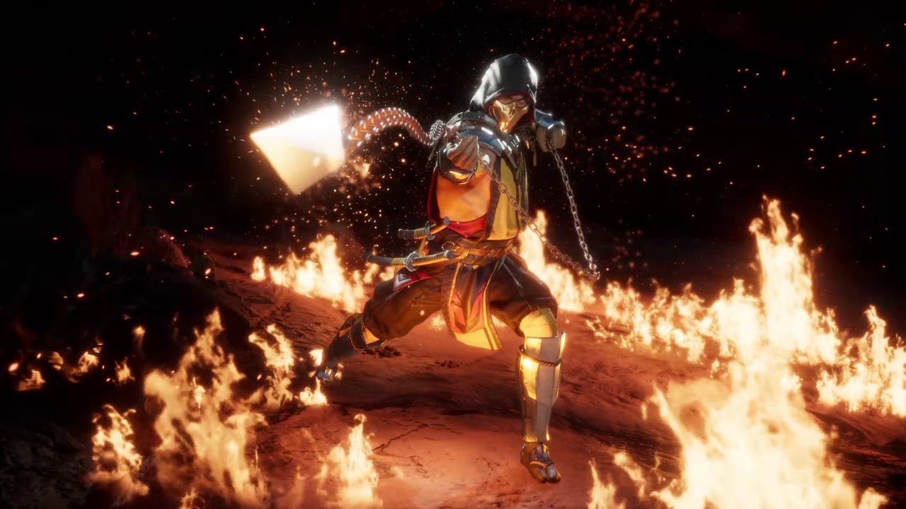 ArtStation - VFX - Mortal Kombat 11 - Scorpion Victory A