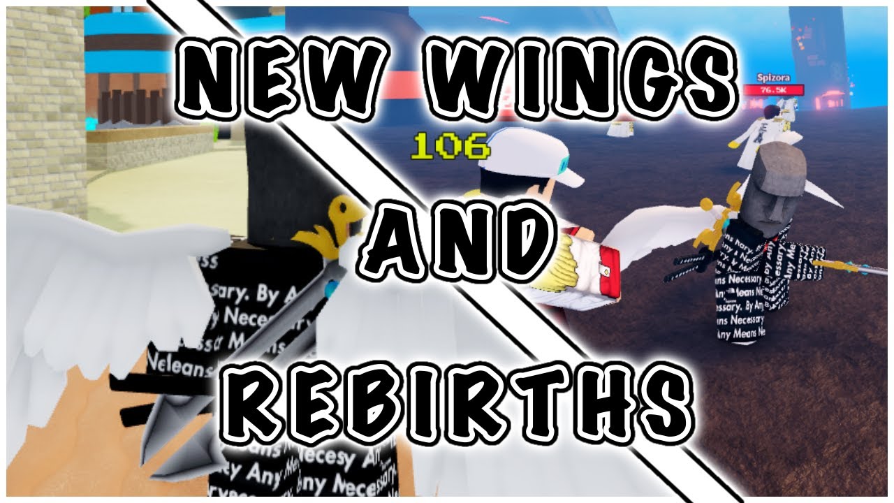 EASIEST Way To Rebirth! I Can FLY???? New WINGS And REBIRTHS In Anime