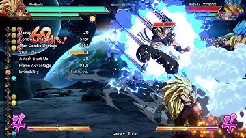 Gotenks Does Damage With Gogeta C Assist