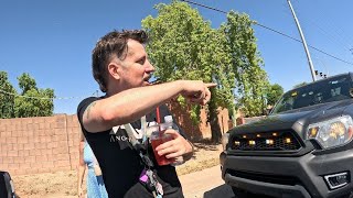 He Said Someone Dropped Tools In The Road! 