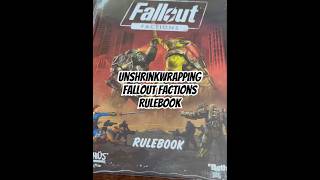 Fallout Factions skirmish wargame rules