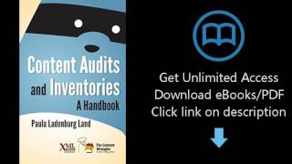 Content Audits and Inventories: A Handbook