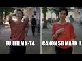 Fujifilm X-T4 vs Canon 5D mark II / Сравнение фото и видео / fuji f-log