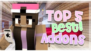 TOP 5 BEST MCPE ADD-ONS/ MODS! | Furniture, Food, Cars & More! screenshot 4