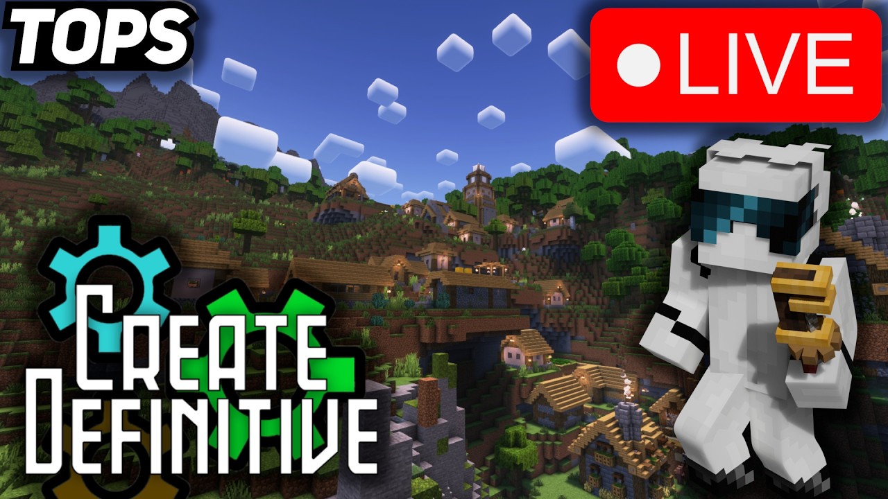 Day 2 | Create: Definitive 2.0! | Modded Minecraft | !modpack | !infineight [Vertical]