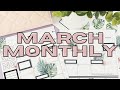 MARCH MONTHLY | EXCLUSIVE PATREON STICKERS | CLASSIC HAPPY PLANNER
