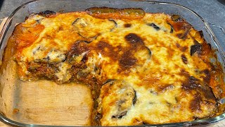 LA MOUSSAKA / GRATIN D’AUBERGINES / FACILE ET TRÈS BON