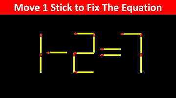 Brain Test - Improve IQ - Fix The Equation #matchstickpuzzle #simplylogical #braintest