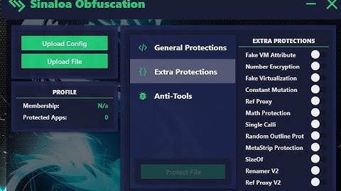Sinaloa Obfuscator [.DLL + .EXE protection, Custom Notifications etc.] Discord in Bio!