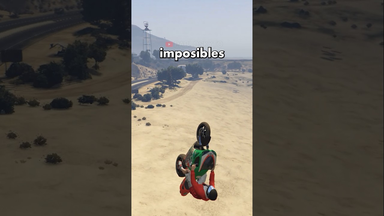 ¿Serías capaz de completar este RETO IMPOSIBLE en GTA 5 Online? #gta5online #gta5stunts