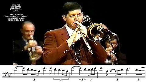 BEST JAZZ TROMBONE HIGH NOTE SOLO PERFORMANCE (play along) by Dave Steinmeyer (Ice Castles)