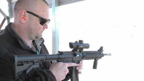 AR-15 Weaver Red-Green Dot Scope