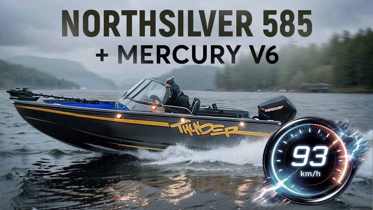 Northsilver 585 c двигателем Mercury V6
