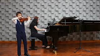 Lanxi Mei,2Nd Category,10 Years Old,Sarasate Caprice Basque,Op24