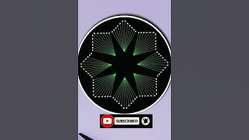 BEST string art pattern by blue color # Shorts