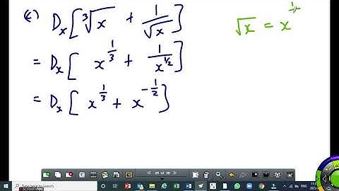 Rules of Differentiation Part 3