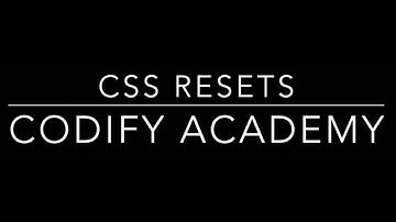 What are CSS resets and why should we use them