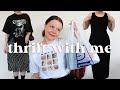 thrift with me + try-on haul